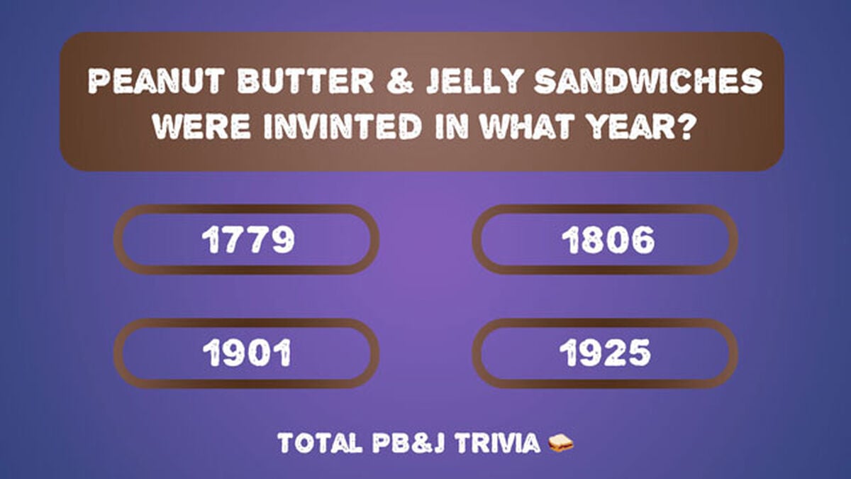 Total PB&J Trivia image number null